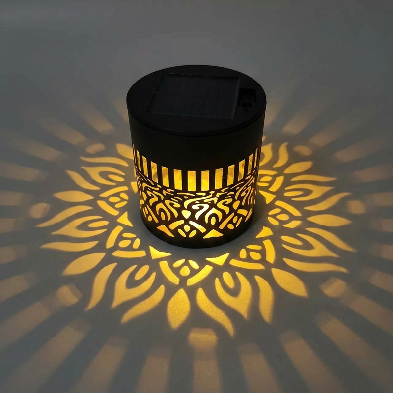 Solarbetriebenes Mandala-Projektorlicht