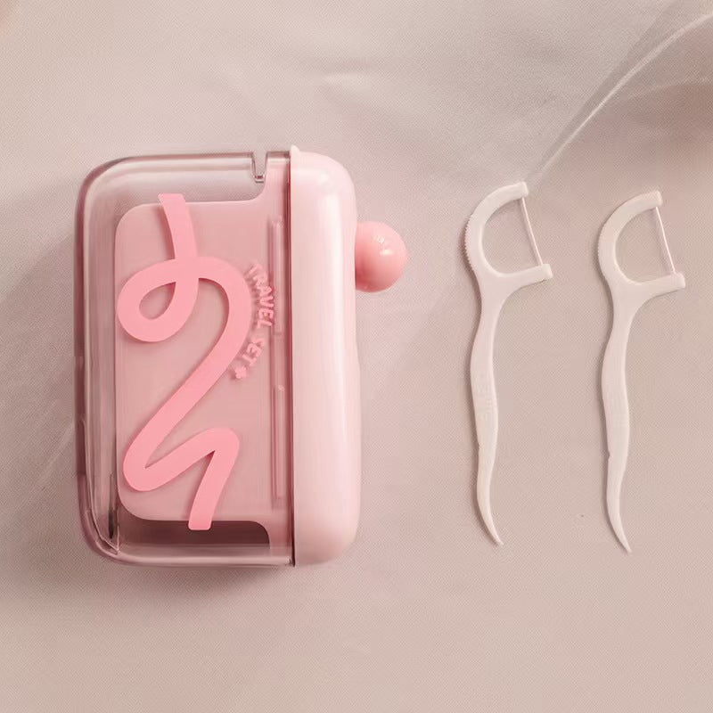 ✨🦷Automatischer Pop-Up-Zahnseide-Spender