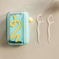 ✨🦷Automatic Pop-Up Dental Floss Storage Dispenser