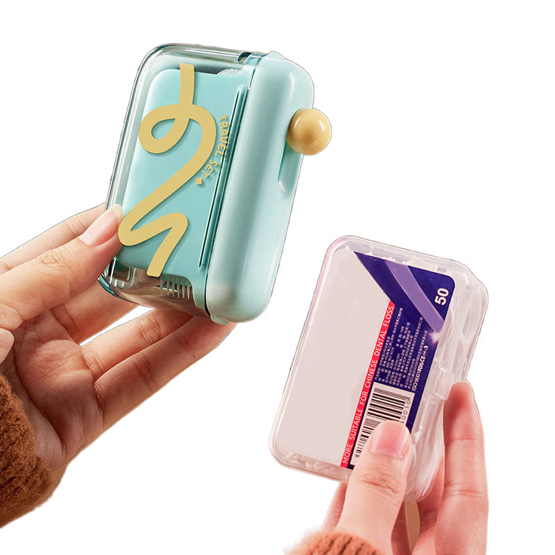 ✨🦷Automatischer Pop-Up-Zahnseide-Spender