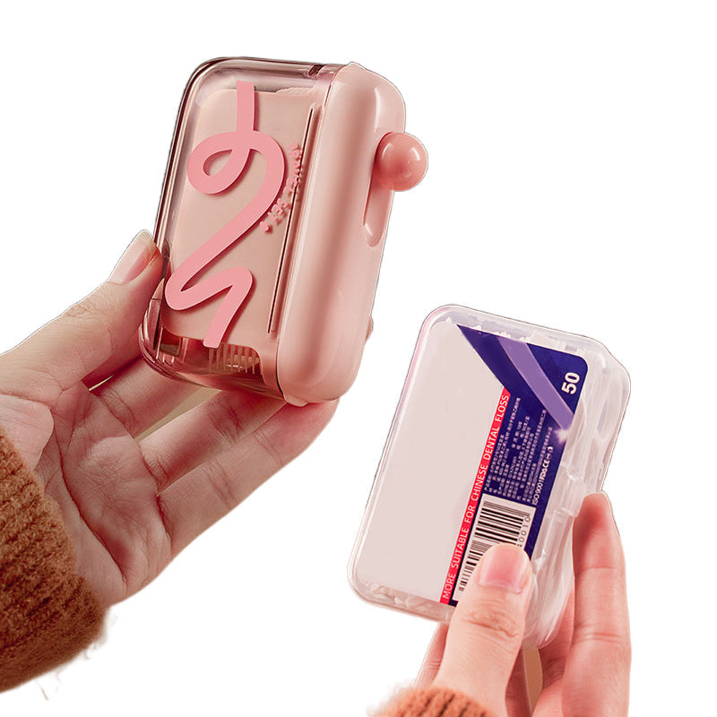 ✨🦷Automatischer Pop-Up-Zahnseide-Spender