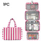 🔥Striped Hanging Travel Toiletry Bag