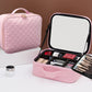 🔥Travel Makeup Bag with LED Mirror