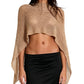 🔥Only £17.99 Last Day Promotion!🎁Women's Hollow Out Knit Shawl Poncho