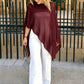 🔥Only £17.99 Last Day Promotion!🎁Women's Hollow Out Knit Shawl Poncho