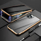 Full-Body Magnetic Case with Anti-Peep Screen Protector for iPhone