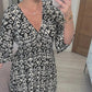 2026 V-neck Floral Seaside Holiday Dress