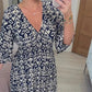 2026 V-neck Floral Seaside Holiday Dress