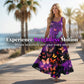 Summer Tie-Dye Print Casual Beach Dress