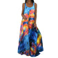 Summer Tie-Dye Print Casual Beach Dress