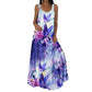 Summer Tie-Dye Print Casual Beach Dress