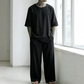 Men's Casual Linen Shirt & Pants 2-Piece Set