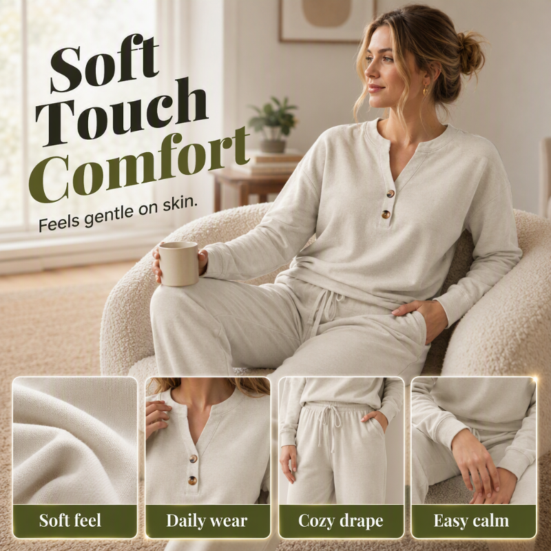 👗✨Women's Effortless Top & Wide-leg Pants Set✨𝘉𝘶𝘺 𝘢𝘯𝘺 2 𝘢𝘯𝘥 𝘨𝘦𝘵 𝘢𝘯 𝘦𝘹𝘵𝘳𝘢 10% 𝘥𝘪𝘴𝘤𝘰𝘶𝘯𝘵