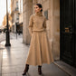 Turtleneck & Maxi — Women’s Top & Skirt Set 🧣👗