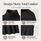 Turtleneck & Maxi — Women’s Top & Skirt Set 🧣👗