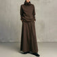 Turtleneck & Maxi — Women’s Top & Skirt Set 🧣👗