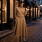 Turtleneck & Maxi — Women’s Top & Skirt Set 🧣👗