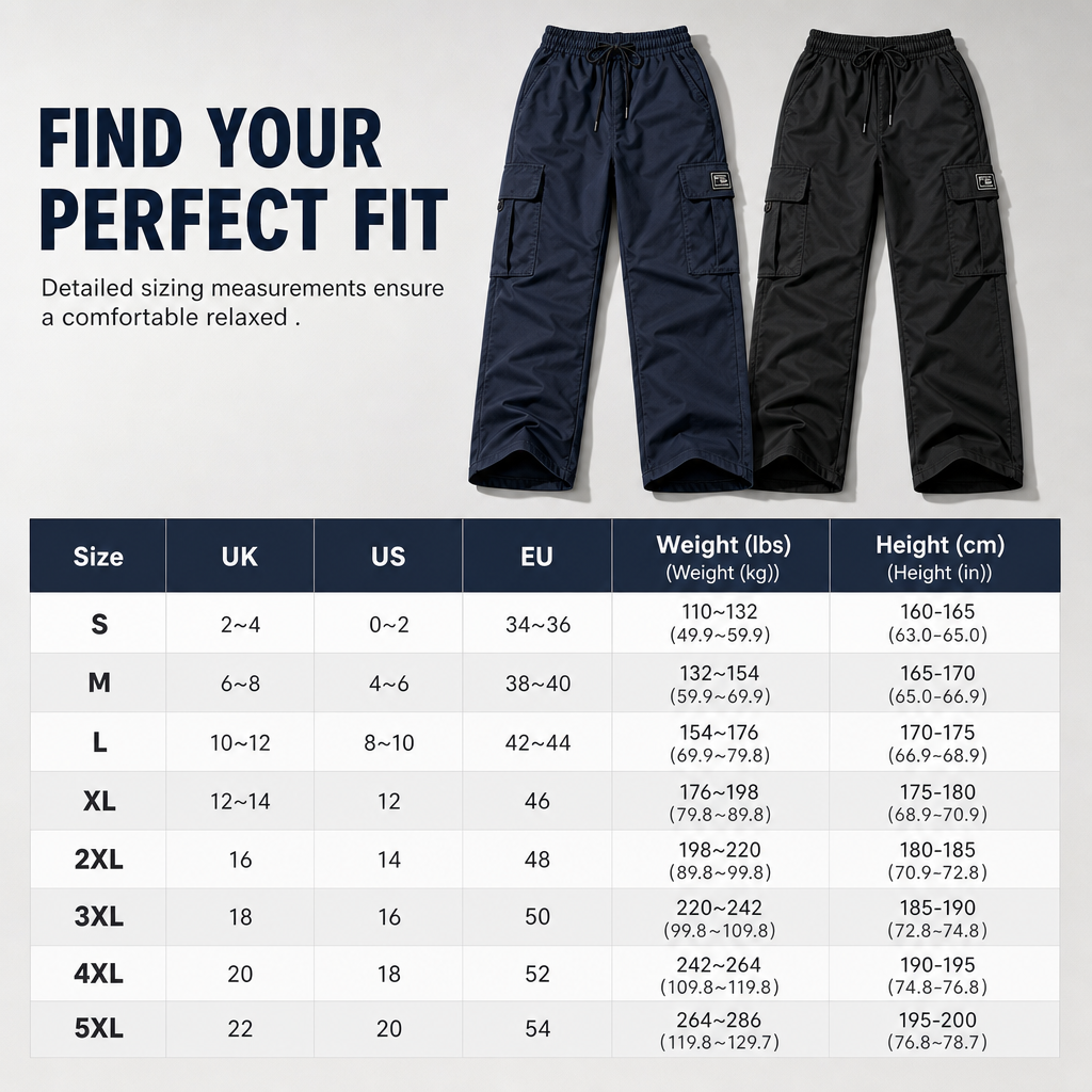 👖 ONLY £15.99! ✨ Women’s Relaxed Fit Straight-Leg Cargo Trousers — Comfy Everyday Style with Utility Pockets
