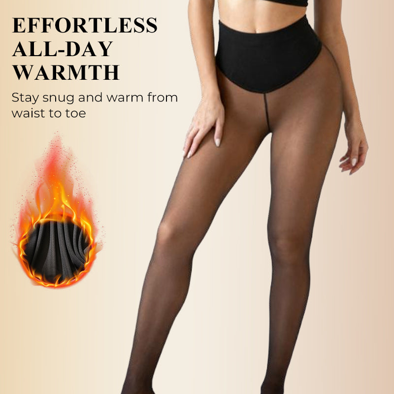Women’s Thermal Sculpting Tights With Compression Waistband