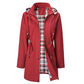 Women Waterproof Long Hooded Trench Coats