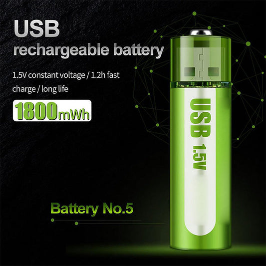 🔋💥Batterie au lithium rechargeable par USB à tension constante♻️Peut être utilisée un nombre illimité de fois